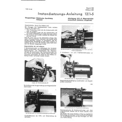 Instandsetzungsanleitung Hanomag-Radschlepper Granit500, Brillant600, handleiding