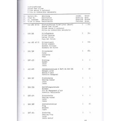 P-23 Ersatzteilliste Porsche-Diesel Standard Star 219, onderdelenlijst