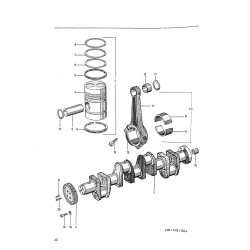 Ersatzteilliste Porsche-Diesel Master 418/419, onderdelenlijst