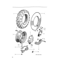Ersatzteilliste Porsche-Diesel Master 418/419, onderdelenlijst