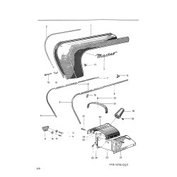 Ersatzteilliste Porsche-Diesel Master 418/419, onderdelenlijst