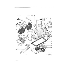 Ersatzteilliste Porsche-Diesel Master 418/419, onderdelenlijst