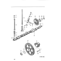Ersatzteilliste Porsche-Diesel Super 309 , onderdelenlijst