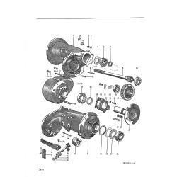 Ersatzteilliste Porsche-Diesel Super 309 , onderdelenlijst