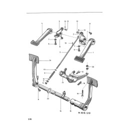 Ersatzteilliste Porsche-Diesel Super 309 , onderdelenlijst