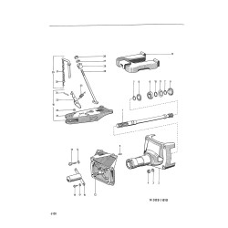 Ersatzteilliste Porsche-Diesel Super 309 , onderdelenlijst