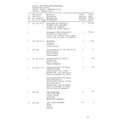 Ersatzteilliste Porsche-Diesel Junior 109, onderdelenlijst