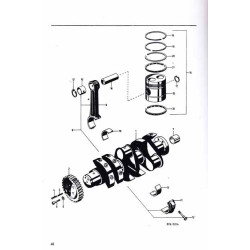 Ersatzteilliste Porsche-Diesel Super319, L318, onderdelenlijst