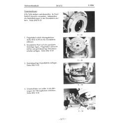 Werkstatthandbuch für Deutz-Traktoren D5006, werkplaatshandboek