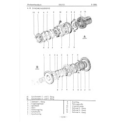 Werkstatthandbuch für Deutz-Traktoren D5006, werkplaatshandboek