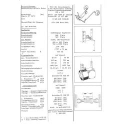 Technische Daten D--06, technische data, technische gegevens