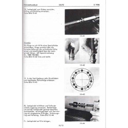 Werkstatthandbuch für Deutz-Dieselschlepper D9006, werkplaats handboek