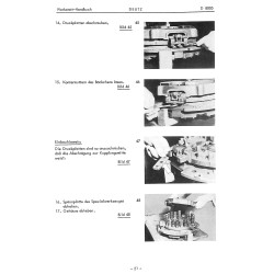 Werkstatthandbuch für Deutz-Dieselschlepper D8005, werkplaats handboek 