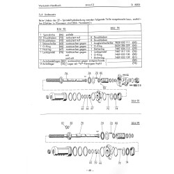 Werkstatthandbuch für Deutz-Dieselschlepper D8005, werkplaats handboek 