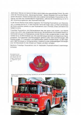 Feuerwehren in Südamerika