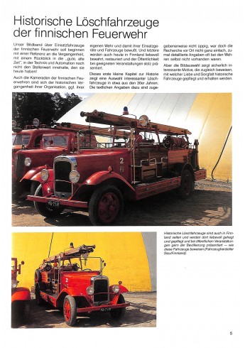 Palo Laitos. Einsatzfahrzeuge der finnischen Feuerwehr