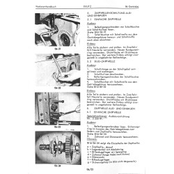 Werkstatthandbuch Getriebe Deutz D2506-D5506-D5206,D6206, werkplaats handboek
