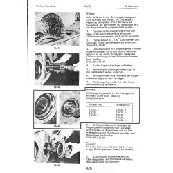 Werkstatthandbuch Getriebe Deutz D2506-D5506-D5206,D6206, werkplaats handboek