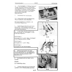 Werkstatthandbuch Getriebe Deutz D2506-D5506-D5206,D6206, werkplaats handboek