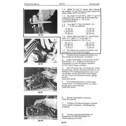 Werkstatthandbuch Getriebe Deutz D2506-D5506-D5206,D6206, werkplaats handboek