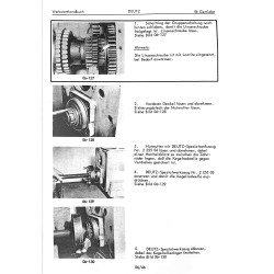 Werkstatthandbuch Getriebe Deutz D2506-D5506-D5206,D6206, werkplaats handboek