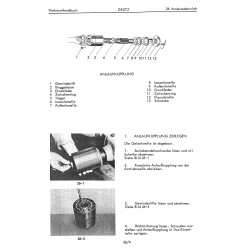 Werkstatthandbuch Getriebe Deutz D2506-D5506-D5206,D6206, werkplaats handboek