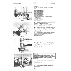 Werkstatthandbuch Getriebe Deutz D2506-D5506-D5206,D6206, werkplaats handboek