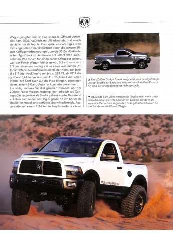 Pickup - Multitalente im Einsatz