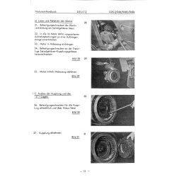 Deutz Werkstatthandbuch für Deutz-Radschlepper, werkplaats handboek