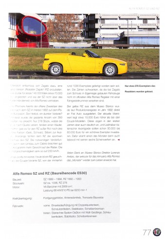 Alfa Romeo annuario - Sternzeichen Schlange Alfa Romeo annuario - Sternzeichen Schlange