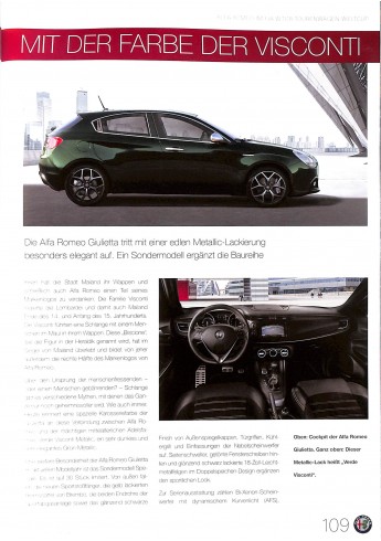 Alfa Romeo annuario - Sternzeichen Schlange Alfa Romeo annuario - Sternzeichen Schlange