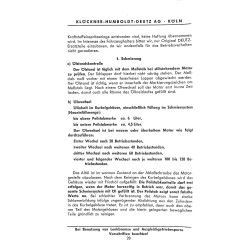 Bedienungsanleitung und Ersatzteilliste für 18/24 PS-Schlepper, gebruiksaanwijzing en onderdelen lijst 