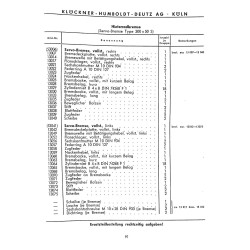 Bedienungsanleitung und Ersatzteilliste für 18/24 PS-Schlepper, gebruiksaanwijzing en onderdelen lijst 