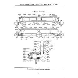 Bedienungsanleitung und Ersatzteilliste für 18/24 PS-Schlepper, gebruiksaanwijzing en onderdelen lijst 
