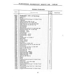 Bedienungsanleitung und Ersatzteilliste für 18/24 PS-Schlepper, gebruiksaanwijzing en onderdelen lijst 