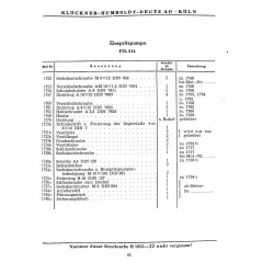 Bedienungsanleitung und Ersatzteilliste für Deutz-Universal-Schlepper, gebruiksaanwijzing en onderdelen lijst 