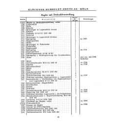 Bedienungsanleitung und Ersatzteilliste für Deutz-Universal-Schlepper, gebruiksaanwijzing en onderdelen lijst 