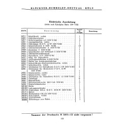 Bedienungsanleitung und Ersatzteilliste für Deutz-Universal-Schlepper, gebruiksaanwijzing en onderdelen lijst 