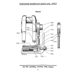 Bedienungsanleitung und Ersatzteilliste für 15PS Deutz-Bauernschlepper, gebruiksaanwijzing en onderdelen lijst 