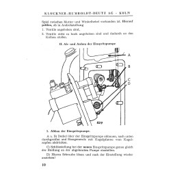 Allgemeine Reparaturanweisung Ein-und Zweizylinder-Deutz-Dieselmotoren, reparatie handleiding