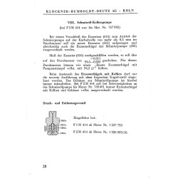 Anleitung zur Überprüfung und Reparatur der Deutz-Dieselmotoren, handleiding 