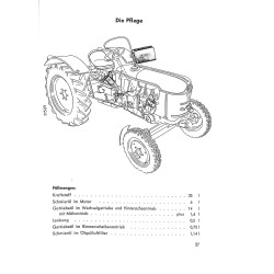 Bedienungsanleitung Deutz-Diesel-Schlepper D30-S, gebruiksaanwijzing