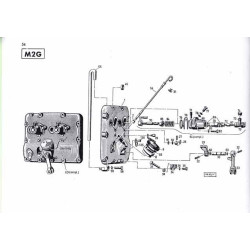 Ersatzteilliste Deutz D25.2 D30 D30S, onderdelen lijst 