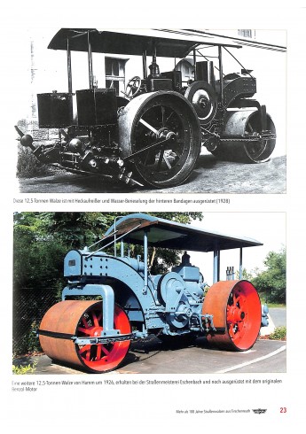 Hamm 100 Jahre Straßenwalzen