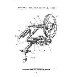 Bedienungsanleitung und Ersatzteilliste für 11PS Deutz-Bauernschlepper, gebruiksaanwijzing en onderdelen lijst