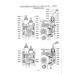 Bedienungsanleitung und Ersatzteilliste für 11PS Deutz-Bauernschlepper, gebruiksaanwijzing en onderdelen lijst