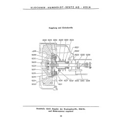 Bedienungsanleitung und Ersatzteilliste für 13PS Deutz-Schlepper, gebruiksaanwijzing en onderdelen lijst 