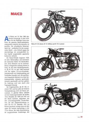 Motorräder der Wirtschaftswunderzeit