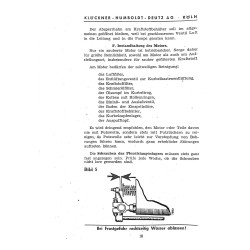 Bedienungsanleitung und Ersatzteilliste für Deutz-Diesel-Motor MAH 914/916, gebruiksaawijzing en onderdelen lijst