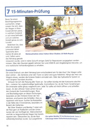 Rolls-Royce Silver Shadow & Bentley T-Series
